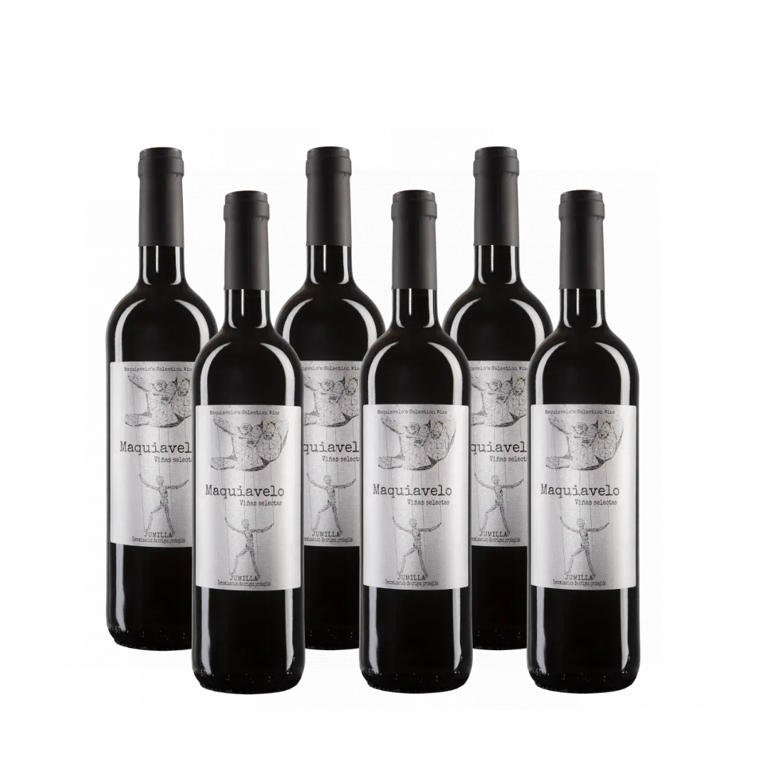 Maquiavelo Vinas Selectas Silver Label 6 flasker