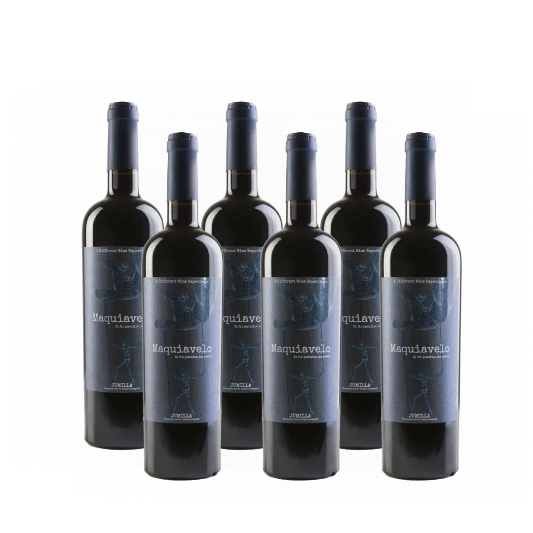 Maquiavelo rødvin Crianza Blue Label 6 flasker